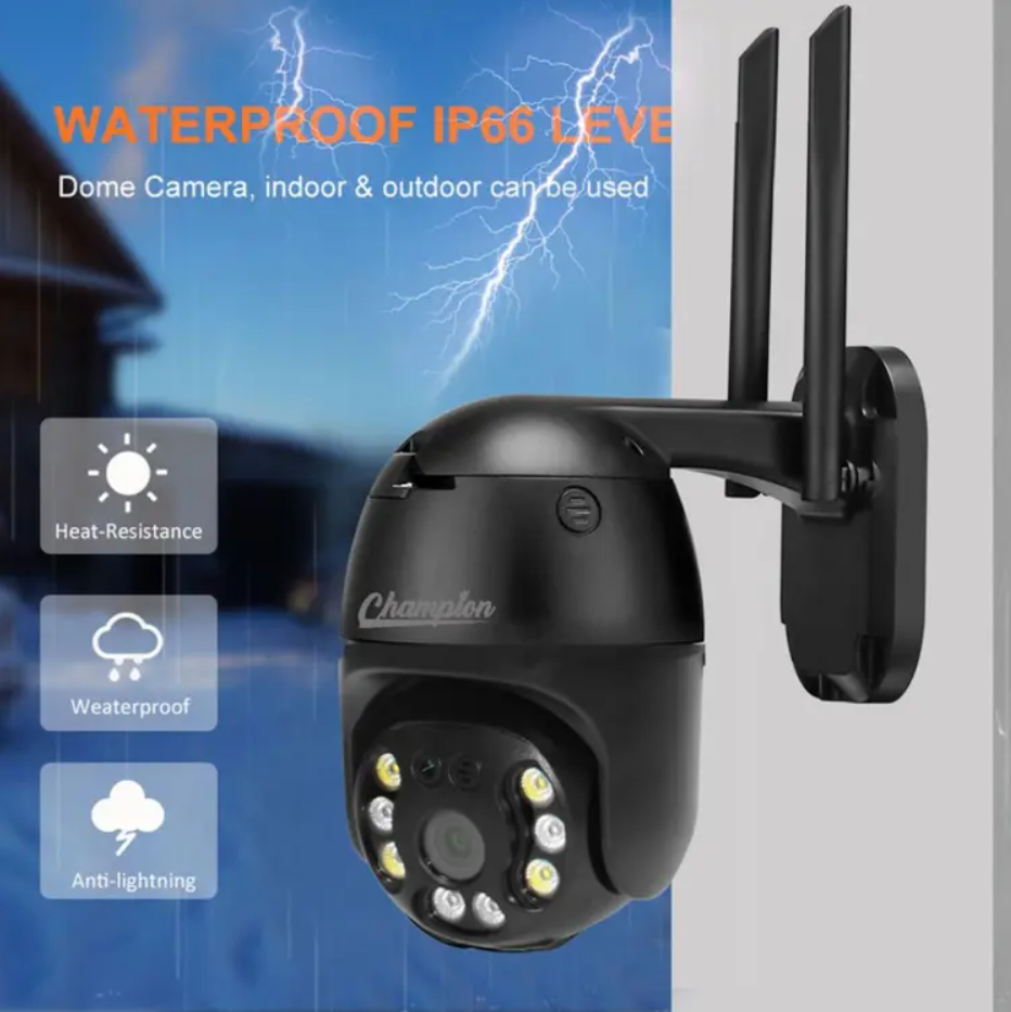 Ptz wifi camera 2 antena